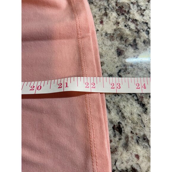Karen Scott Women Tunic Top Small Peachy Ruffle 3/4 Sleeve Comfort Spring Preppy - Picture 7 of 7